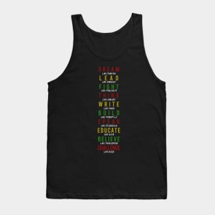 Black History Month Tank Top